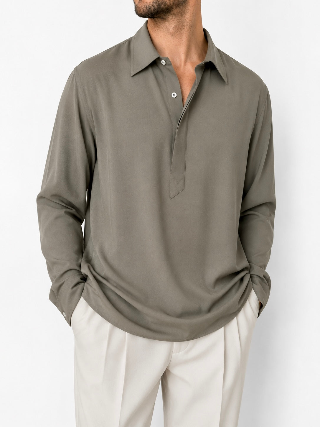 Camicia a Serafino Kaki