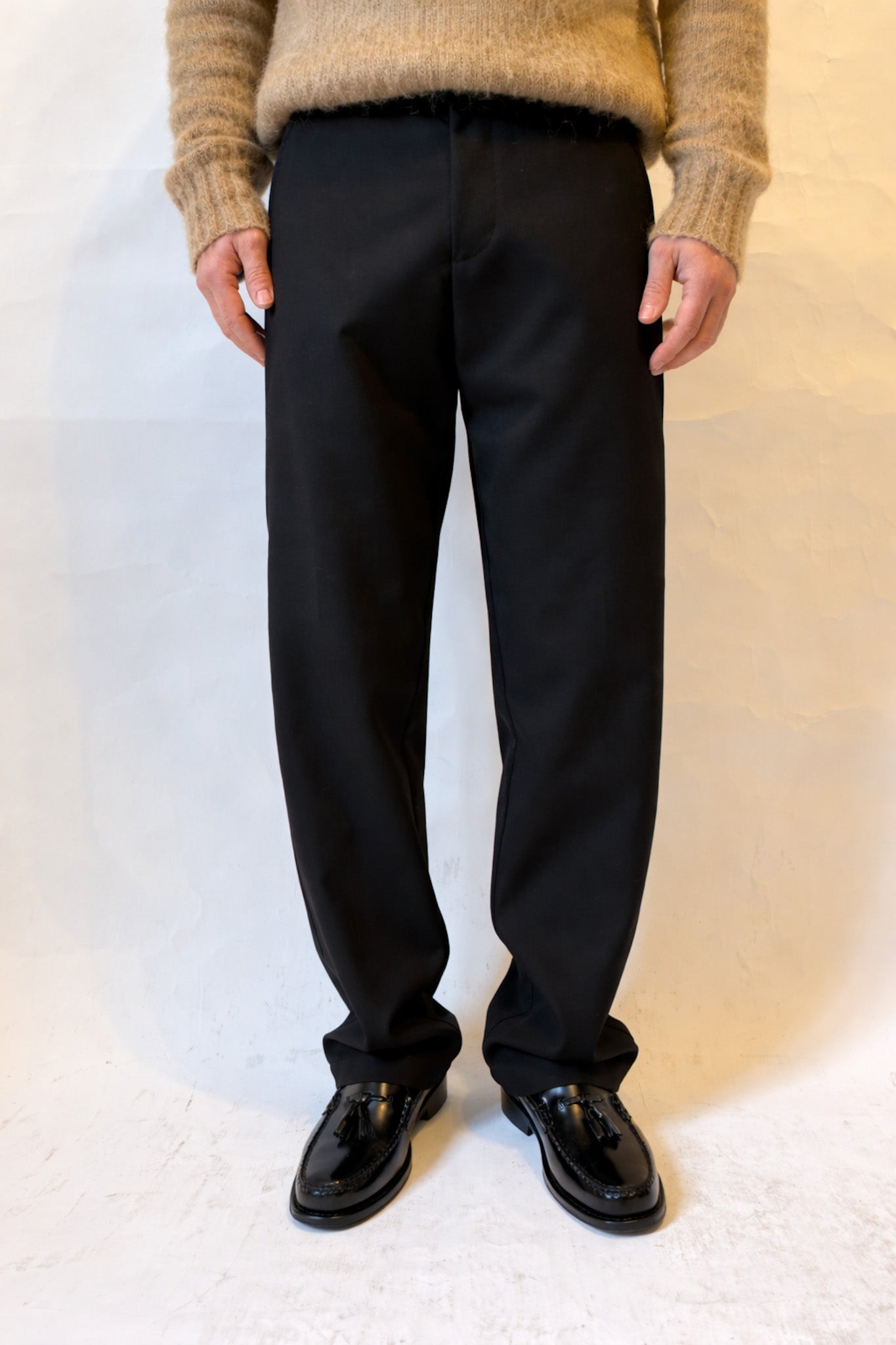 Pantalone Regular Nero