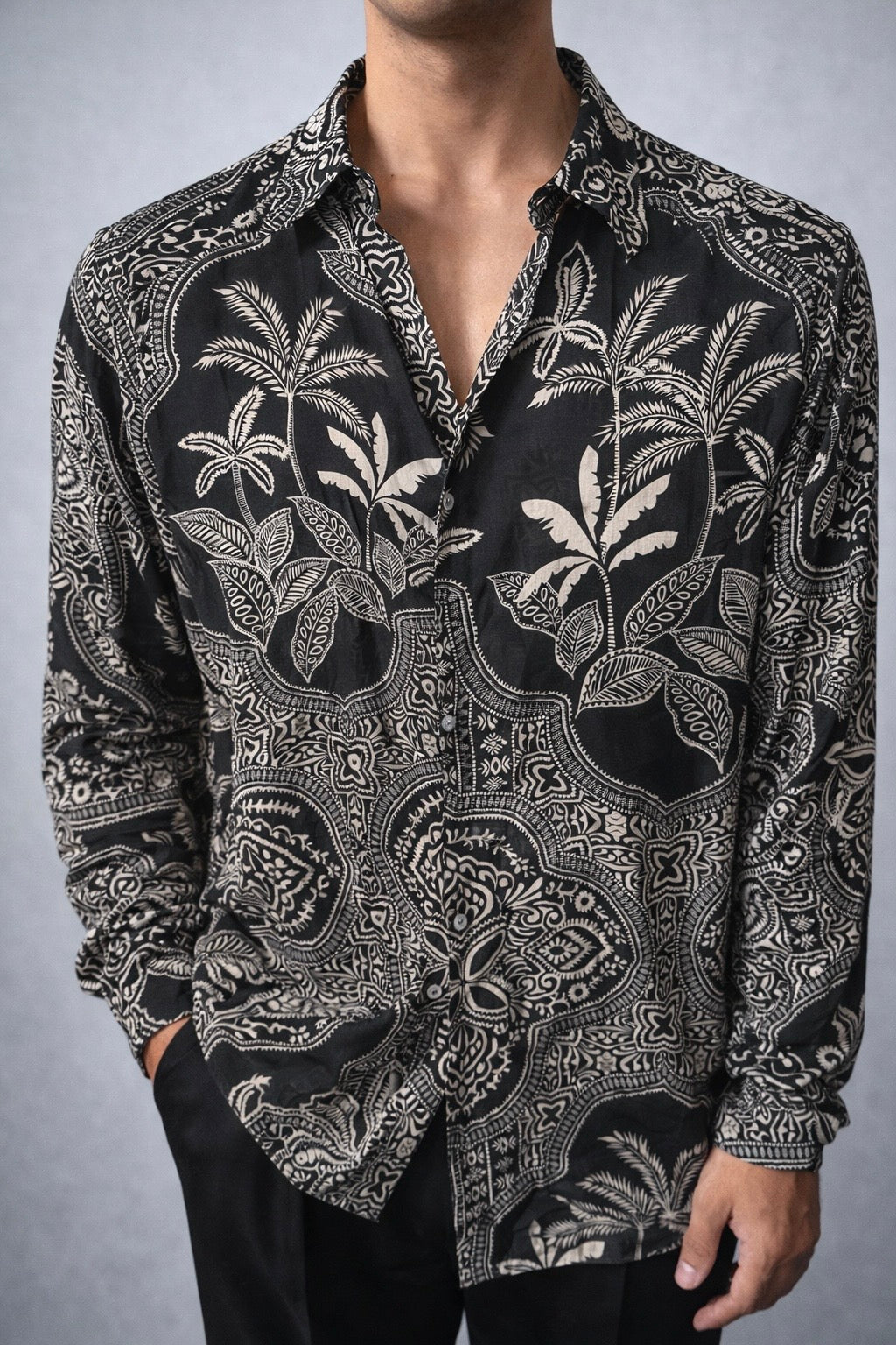 Camicia Trani Nera