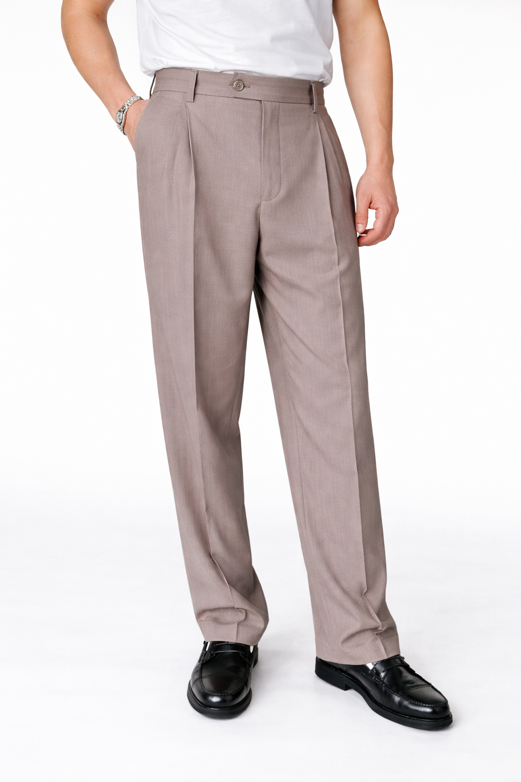 Pantalone Tortora Marsem