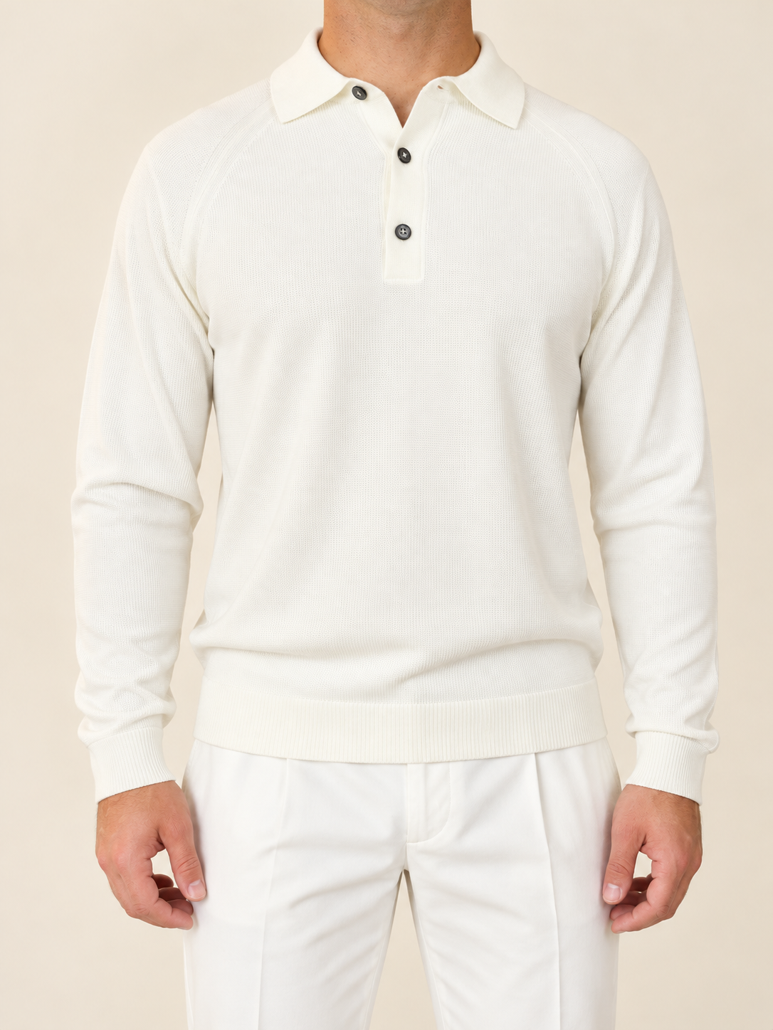 Polo Raglan Bianca
