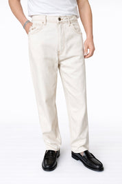 Denim Bianco Ricamo Japan