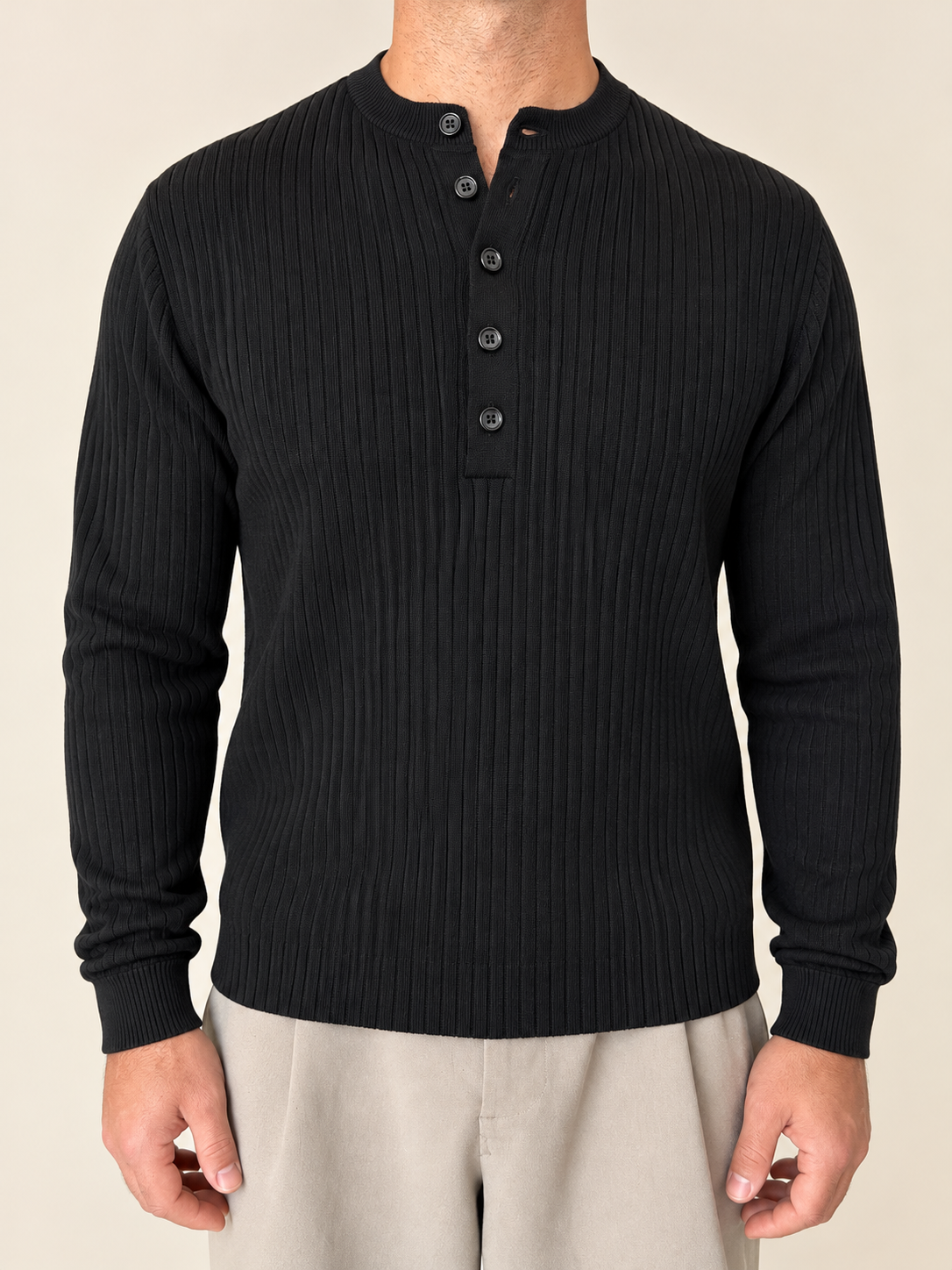 Maglia Serafino Nera