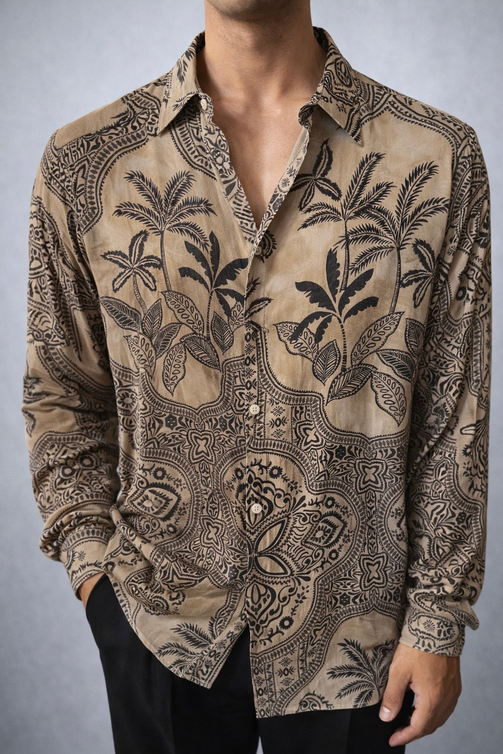 Camicia Trani Sabbia
