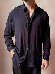 Camicia in Viscosa Over