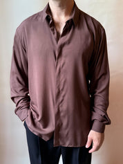 Camicia in Viscosa Over