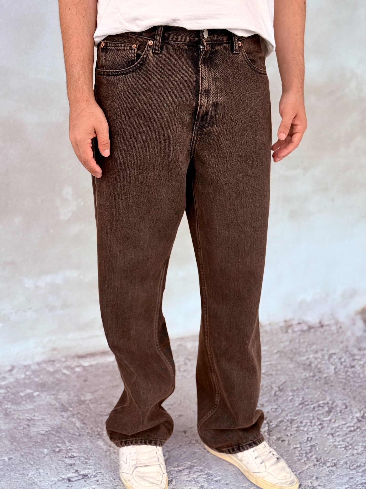 Jeans Denim Jet Brown Over