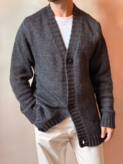 Cardigan Classico in Lana