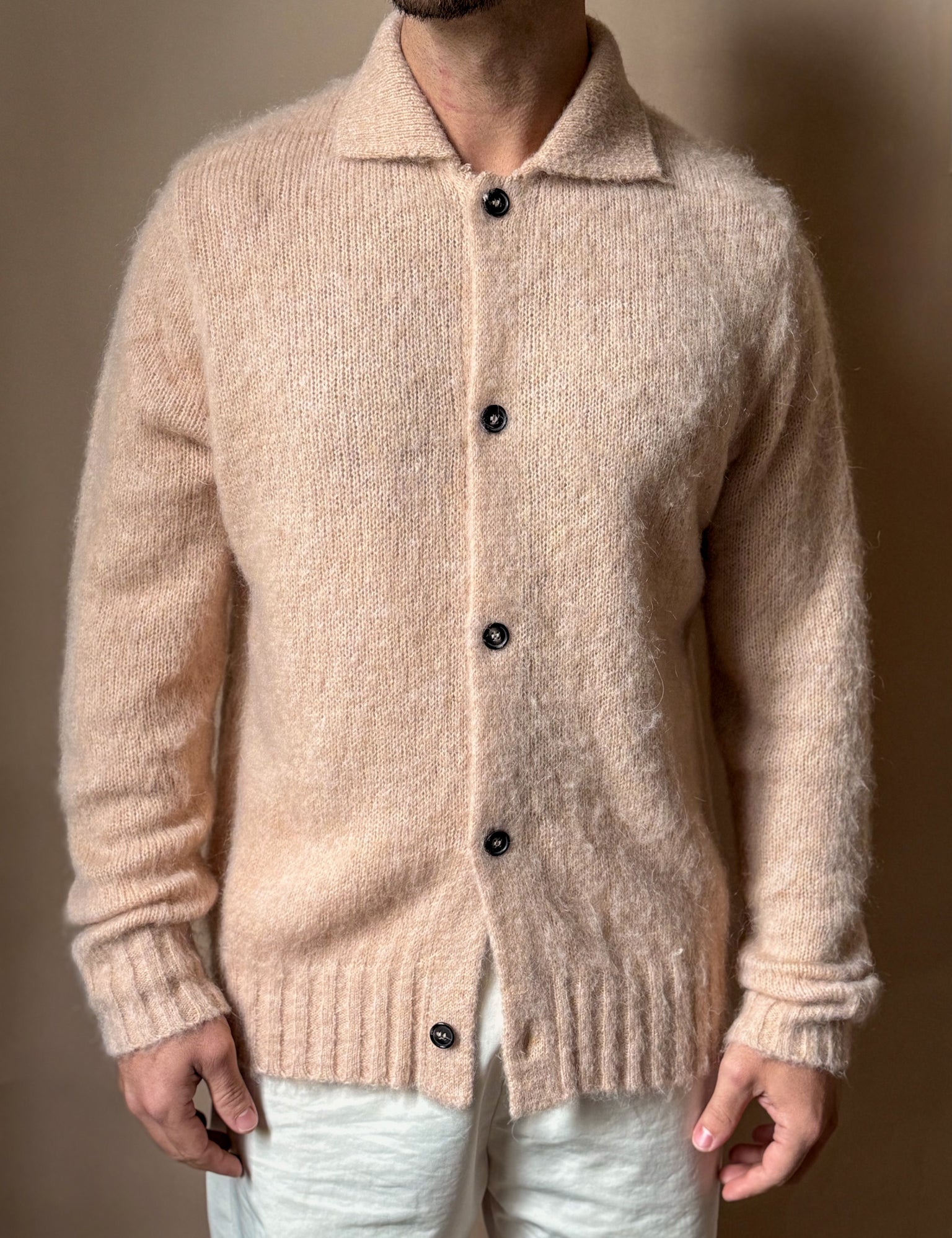 Cardigan con Mohair