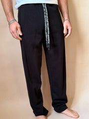 Pantalone in 100% Cotone Garzato