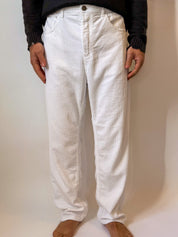 Pantalone Fango in Velluto a Coste 100% Cotone